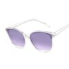 Women's Vintage Mirror Metal Sunglasses - Image 3