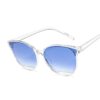 Women's Vintage Mirror Metal Sunglasses - Image 4