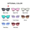 Women's Vintage Mirror Metal Sunglasses - Image 5