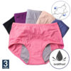 Women's Leak-Proof Menstrual Panties 3 pcs Set - Image 2